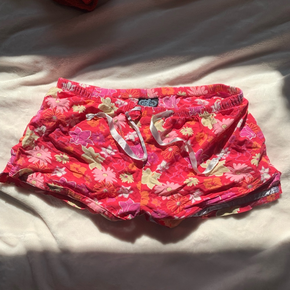 Y2K Tropical Floral PJ Shorts